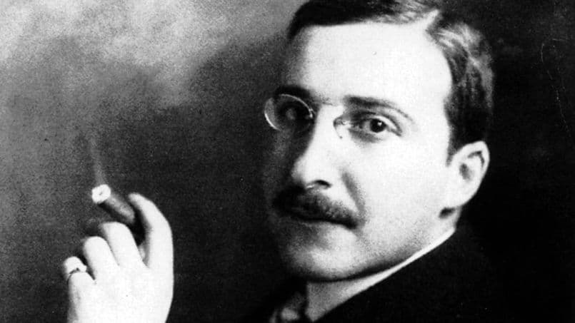 Stefan Zweig (1881-1942), aquí hacia 1912 